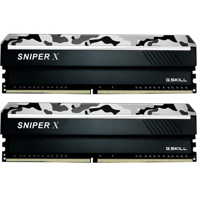 G.SKILL Sniper X RAM Module - 16 GB (2 x 8GB) - DDR4-3600/PC4-28800 DDR4 SDRAM - 3600 MHz - CL19 - 1.35 V G.SKILL Sniper X RAM Module - 16 GB (2 x 8GB) - DDR4-3600/PC4-28800 DDR4 SDRAM - 3600 MHz - CL19 - 1.35 V
